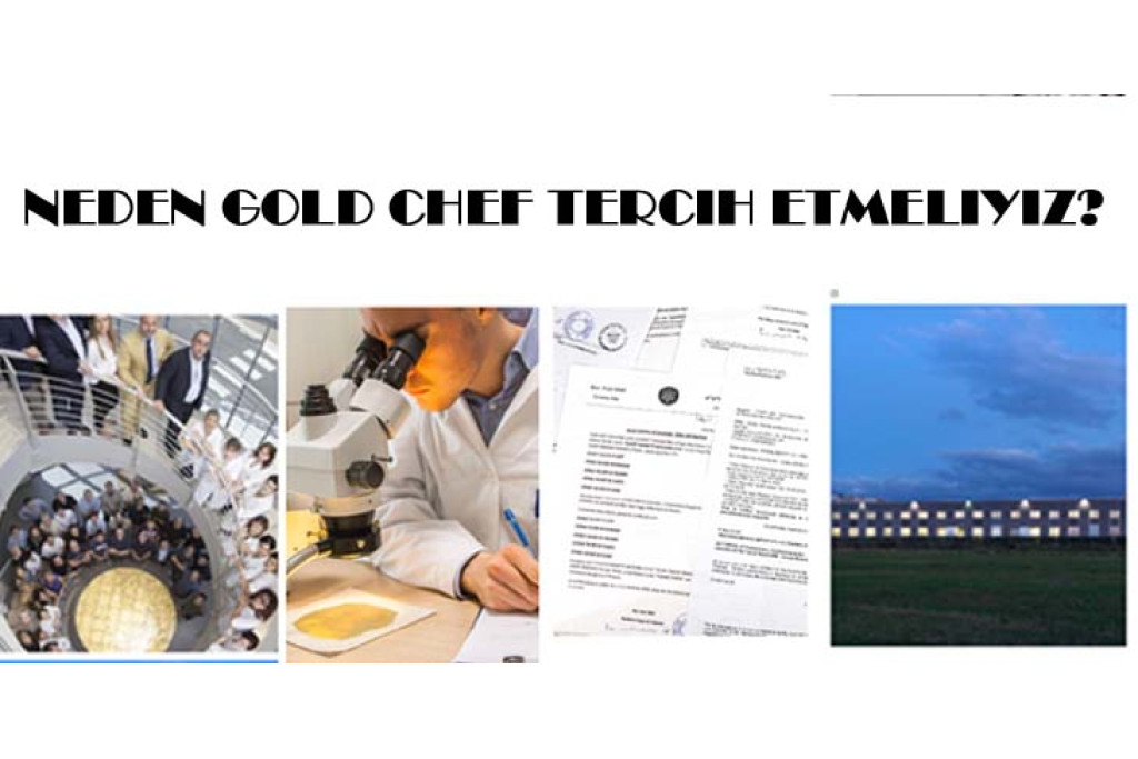 NEDEN GOLD CHEF TERCİH ETMELİYİZ?
